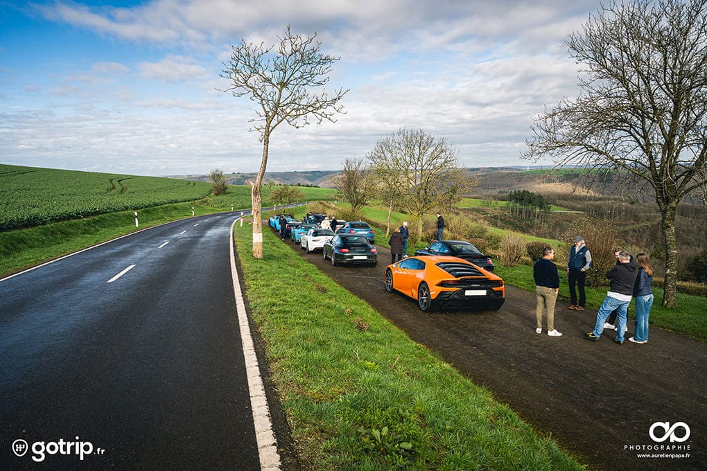 gotrip luxembourg moselle allemagne grand est Verdun 2024 2025 roadtrip voitures sportives sport auto supercars gt gti balade rallye touristique week-end pâques photographe